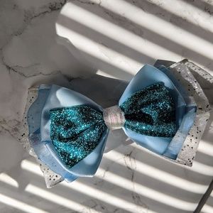 Elsa-Inspired Hair Bow